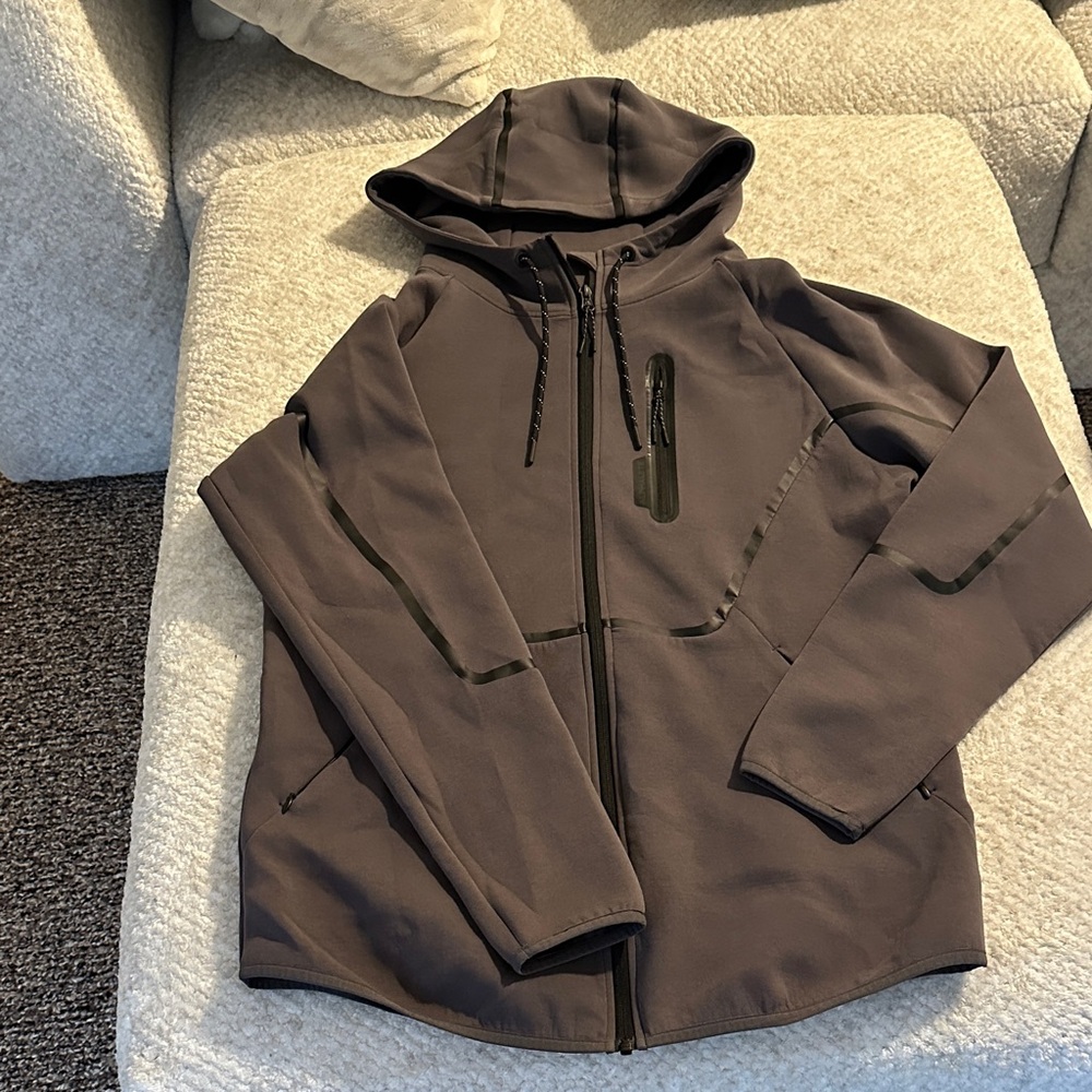 Alphalete Gray full zip hoodie